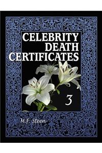 Celebrity Death Certificates 3