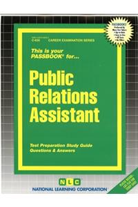 Public Relations Assistant