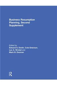 Business Resumption Planning, Second Supplement