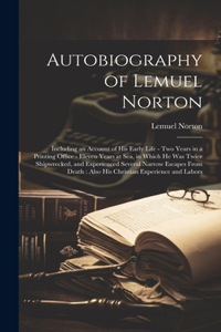 Autobiography of Lemuel Norton