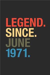 Legend Since June 1971