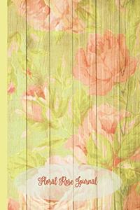 Floral Rose Journal