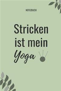 Stricken Ist Mein Yoga Notizbuch