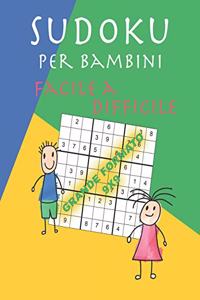 Sudoku per bambini facile a difficile - grande formato 9x9