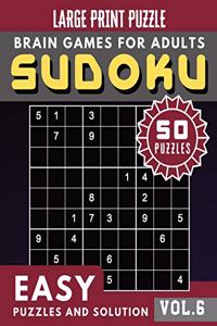 SUDOKU Easy Large Print