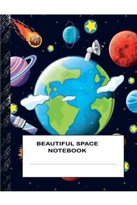 Beautiful Space Notebook