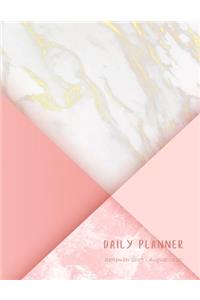 Daily planner September 2019 - August 2020