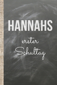 Hannahs erster Schultag