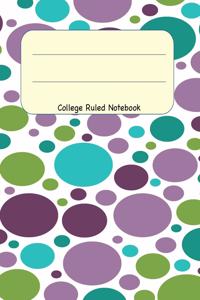 College Ruled Notebook