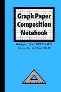 Graph Paper Composition Notebook