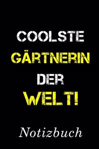 Coolste Gärtnerin Der Welt Notizbuch
