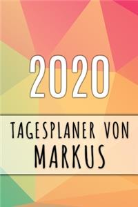 2020 Tagesplaner von Markus