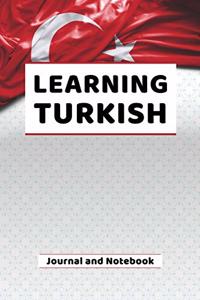 Learning Turkish Journal and Notebook