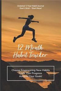 12 Month Habit Tracker