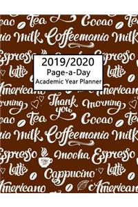 Academic Planner 2019-2020 Page A Day