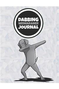 Dabbing Weimaraner Journal