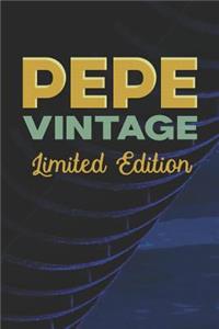 Pepe Vintage Limited Edition