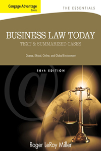 Cengage Advantage Books: Business Law Today, The Essentials