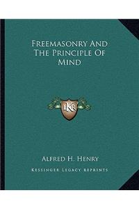 Freemasonry and the Principle of Mind