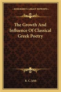 Growth and Influence of Classical Greek Poetry