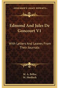Edmond and Jules de Goncourt V1