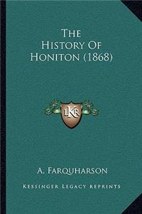 The History Of Honiton (1868)