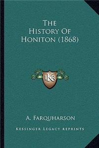 History Of Honiton (1868)