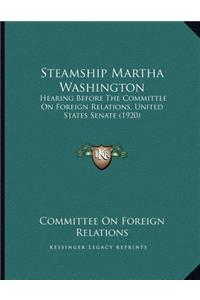 Steamship Martha Washington