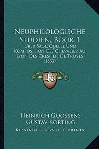 Neuphilologische Studien, Book 1