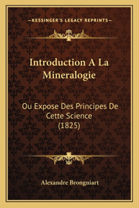 Introduction A La Mineralogie