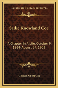 Sadie Knowland Coe