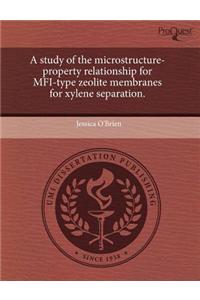 A Study of the Microstructure-Property Relationship for Mfi-Type Zeolite Membranes for Xylene Separation