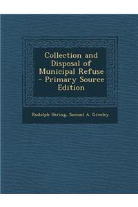 Collection and Disposal of Municipal Refuse