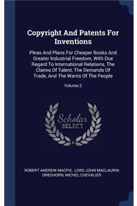 Copyright and Patents for Inventions