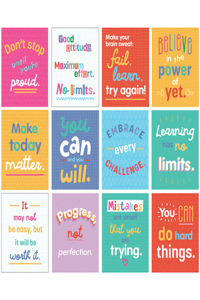 Mini Posters: Growth Mindset Quotes