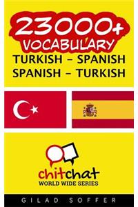 23000+ Turkish - Spanish Spanish - Turkish Vocabulary