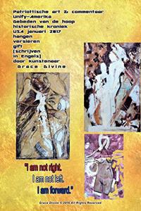 Prints in a Book hang decorate gift (writing in English) by artist Grace Divine