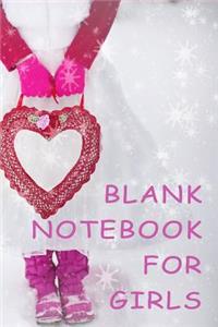 Blank Notebook For Girls