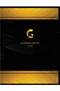Fashion Artist Log (Logbook, Journal - 125 pages, 8.5 x 11 inches)