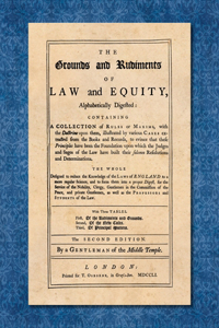 The Grounds and Rudiments of Law and Equity Alphabetically Digested... [1751]