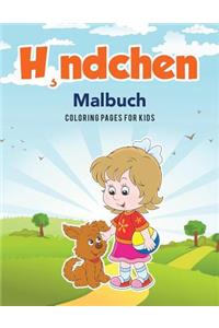 H, ndchen Malbuch