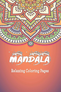 Mandala Relaxing Coloring Pages