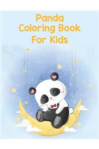 Panda Coloring Book For Kids