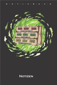 Zeitmaschine Flux Notizbuch