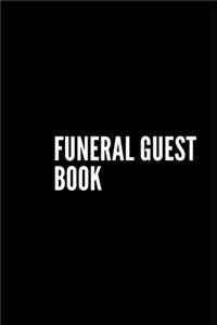 Funeral Guest Book