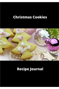 Christmas Cookies Recipe Journal