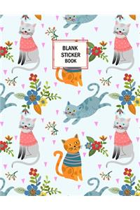 Blank Sticker Book