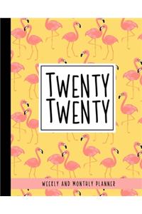 Weekly And Monthly Planner