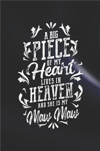 A Big Piece Of My Heart Live In Heaven And She Is My Maw Maw