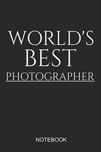 World's Best Photographer Notebook